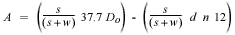 A2 Formula