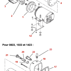 Compresseur Pièces détachées compresseurs Vanne - 210B56 - Climatisation